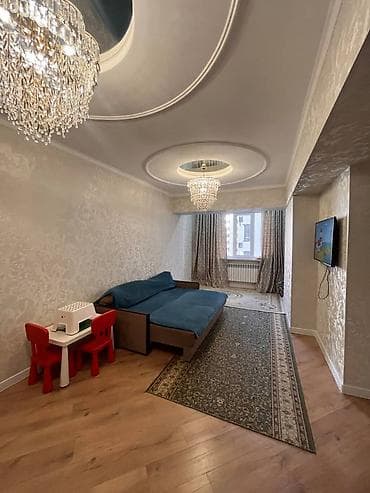 3: 3 комнаты, 100 м², Кок-Жар ж/м 3 этаж, Евроремонт — 1