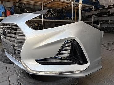 Бампер Hyundai, Б/у, Оригинал — 3