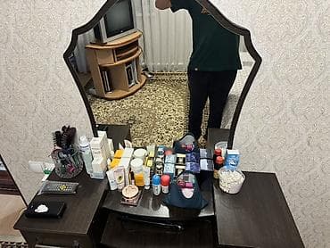 жарал мебель: Спальный гарнитур в классическом стиле, цвет – темный венге. Состав — 3
