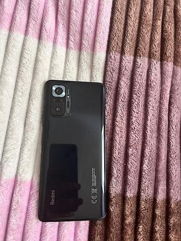 Redmi, Redmi Note 10 Pro, Б/у, 128 ГБ, цвет - Черный, 2 SIM