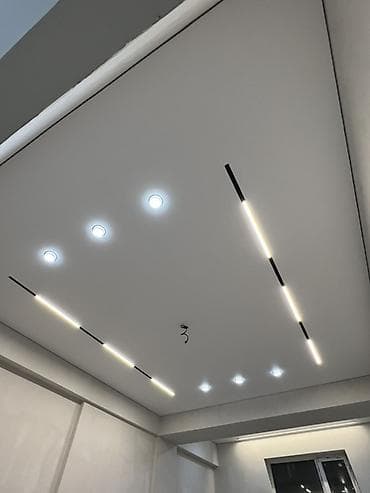 натяжной паталог: Натяжные потолки с интегрированным освещением под ключ. - Бесщелевые — 1