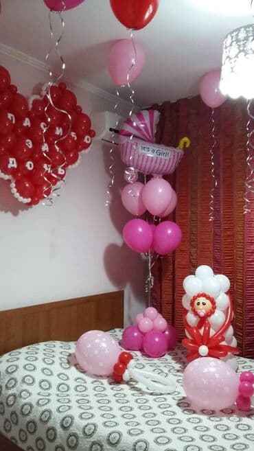 надувные баллоны для детей: Шары на выписку из роддома фигуры из шаров цветы из шаров сердце из — 5