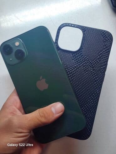 айпад 10 бу: IPhone 13, Б/у, 128 ГБ, Зеленый, Защитное стекло, Чехол, 87 % — 2