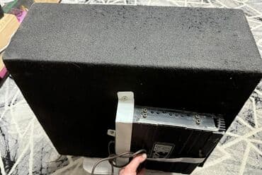 усилитель на савбуфер: Сабвуфер Sony Xplod мощностью 1300 Вт в корпусе с усилителем Kicx — 6