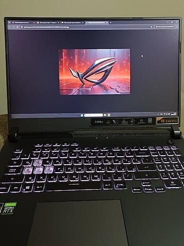 xbox rog ally: Игровой ноутбук ASUS ROG (Republic of Gamers) Модель: G713IC-HX010 — 1