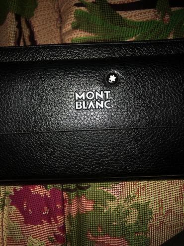 Портмоне: Портмоне, Montblanc, Экокожа, Мужские, Б/у — 5