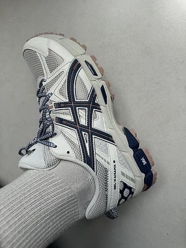 мужские зимние: Мужские кроссовки, 43, Asics, Новый, цвет - Белый, Бесплатная доставка — 4
