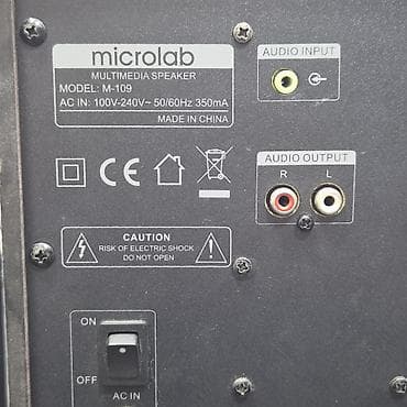 hyperx cloud core: Акустическая система Microlab M-109 (2.1) Рабочие 100%. Без косяков — 4