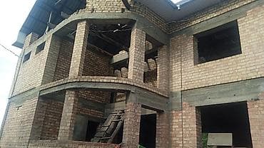 Дома: Аска таш где рынок сары озон. Продаётся недостроенный кирпичный дом с — 1