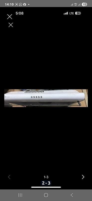hk ultra one: Кухонная вытяжка EuroLux, наклонная/подвесная, белая - Тип: вытяжка — 2