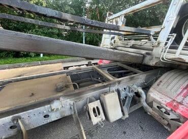 газовое оборудование на машину: Эвакуатор, Mercedes-Benz, 2002 г., Сдвижная — 13