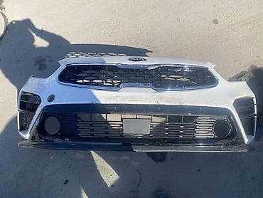 Бампер и комплектующие: Бампер Kia, Б/у, Оригинал — 1