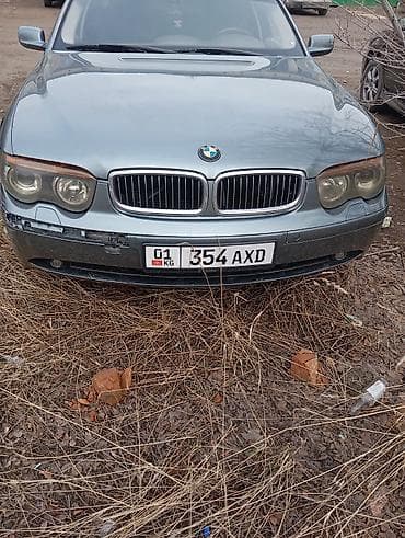 BMW: BMW 7 series: 2002 г., 4.4 л, Автомат, Бензин, Седан — 5