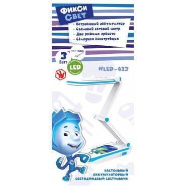 зd ручка: Детский настольный светильник лицензированной серии "Фиксики" — 2