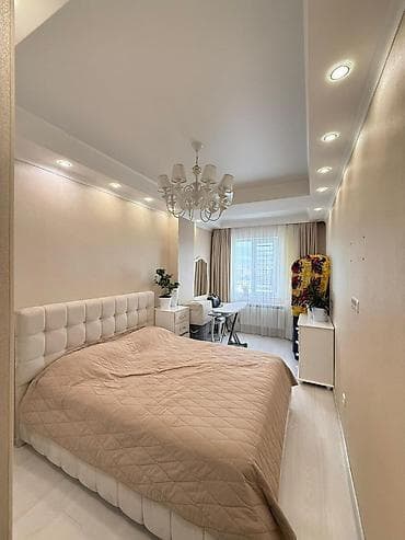купить квартиру в бишкеке асанбай: 3 комнаты, 74 м², Элитка, 10 этаж, Евроремонт — 2