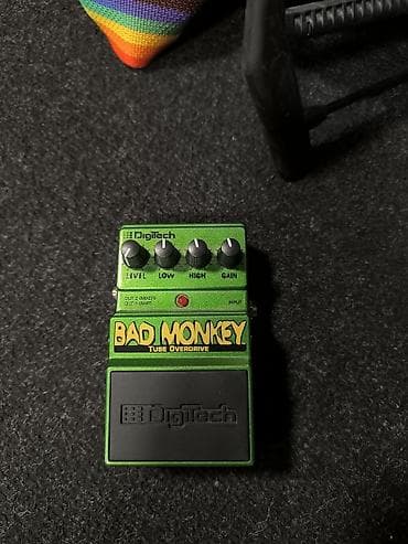 Музыкальные инструменты: Гитарная педаль перегруза DigiTech Bad Monkey Tube Overdrive — 1