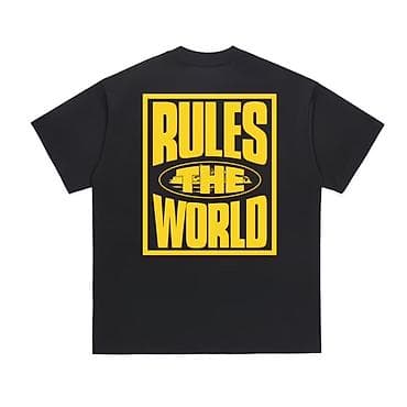 месси футболка: Футболка с принтом “RULES THE WORLD” Размеры L, M XL 2XL Для — 3