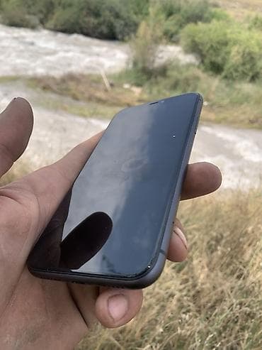 Техника и электроника: IPhone 11, Б/у, 128 ГБ, Черный, 76 % — 2