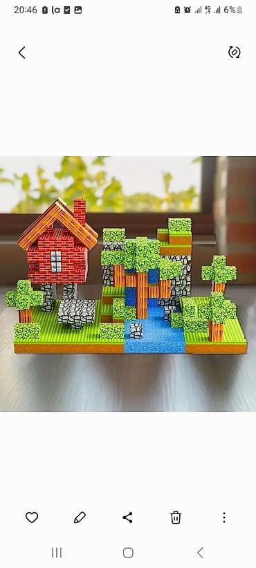 kinder stranger: 🧲 Магнитные кубики Minecraft 554 шт + 15 минифигурок- 4150 сом 538 — 1