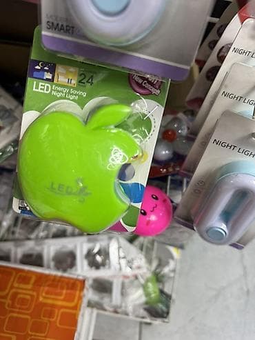LED ночник «Яблоко» - Компактный ночник с энергоэффективной