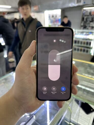бу xr: IPhone 12 Pro, Колдонулган, 256 ГБ, Алтын, Заряддоочу түзүлүш, Коргоочу айнек, Каптама — 6