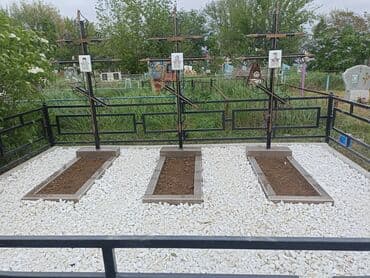 обзор цен на строительные и отделочные работы в бишкеке: Облицовка надгробий, Изготовление памятников | Габбро, Гранит | Оформление, Установка — 1