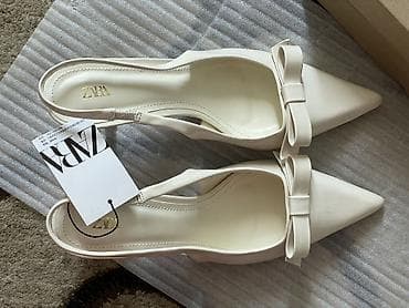 jimmy choo: Туфли, 37, Zara, Новый, цвет - Белый — 4