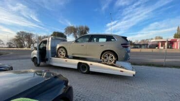 С лебедкой, С манипулятором, Со сдвижной платформой