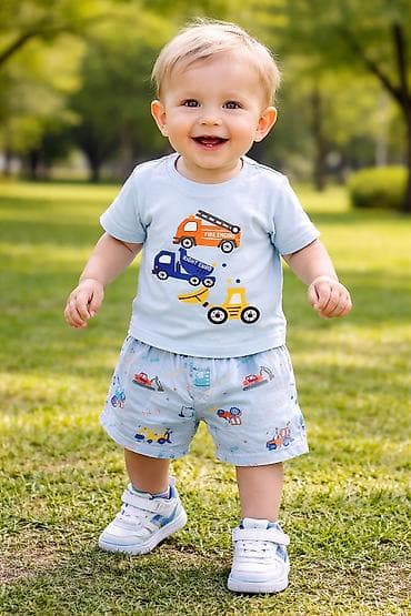 детский койноктор: Комплект, түсү - Кызыл — 8