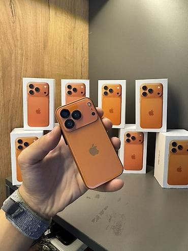 IPhone 17 Pro Max, Оранжевый, Коробка