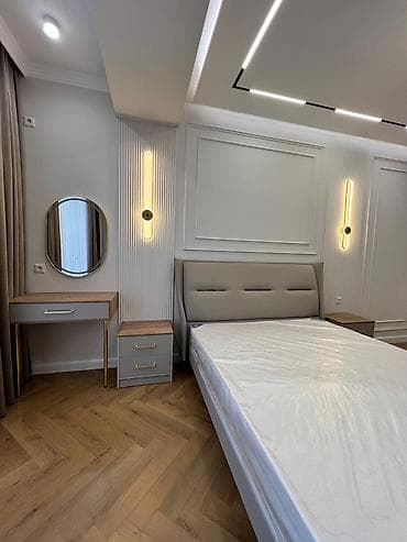 Недвижимость: 3 комнаты, 96 м², Асанбай мкр Элитка, 13 этаж, Дизайнерский ремонт — 2