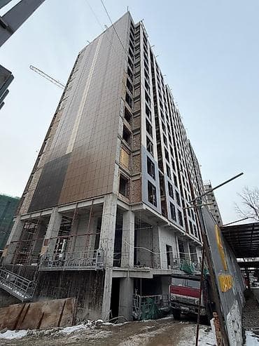 реально: 2 комнаты, 66 м², Элитка, Улан мкр Элитка, 13 этаж, ПСО (под самоотделку) — 4