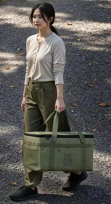 столы для кемпинга: Термосумка-холодильник для пикника/кемпинга - Объемная прямоугольная — 2