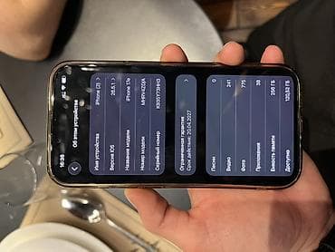 mac studio: IPhone 17, Б/у, 256 ГБ, Черный, Зарядное устройство, Защитное стекло, Чехол, 100 % — 4