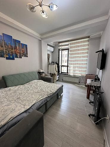 Квартиры: 2 комнаты, 51 м², ул. Киевская / Уметалиева Элитка, 5 этаж, Дизайнерский ремонт — 1