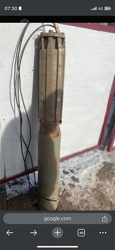 Бакча эмереги: Глубинный скважинный насос Описание: - Вертикальный погружной насос — 1