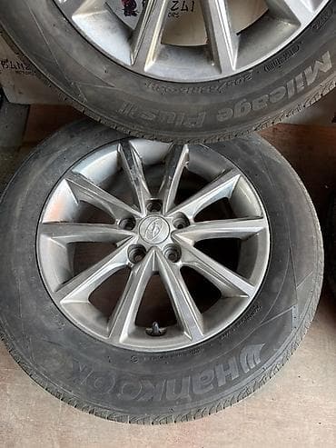 hyundai 55: Колеса в сборе 205 / 65 / R 16, Лето, Б/у, Комплект, Легковые, Литые, отверстий - 5 — 5