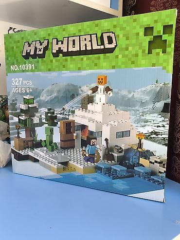 lego spider man: Конструктор MY WORLD «Снежная локация» - Номер набора: NO.10391 - — 1