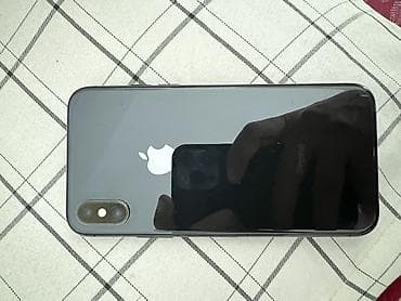 iphone 11 цена бишкек бу: IPhone X, Колдонулган, 256 ГБ, Кара, 100 % — 8