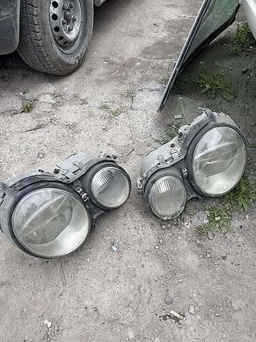 е 24: Комплект передних фар Mercedes-Benz — 2