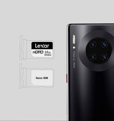 карта памяти на телефон: Карта памяти для мобильного телефона Lexar NM карта 64G Карта — 3