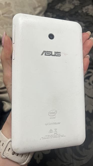 Планшеты: Планшет, Asus, память 16 ГБ, 7" - 8", 3G, Б/у, Классический цвет - Белый — 3