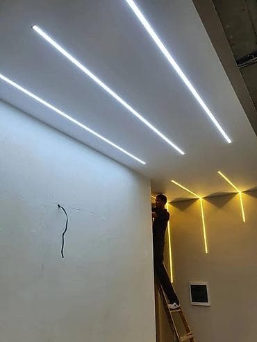 Освещение: Декоротивные светильники, алюминевые профиля для led ленты. Линейное — 4