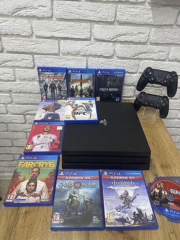 PS4 PRO версия 1 терабайт памяти!!!Супер КОМБО 10 оригинальных игр