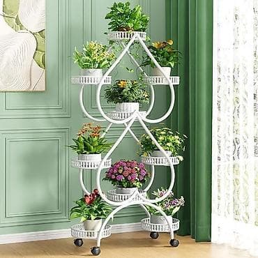 бүт койгуч: Гүлдөр үчүн текче, этажерка, Жаңы, Темир, Акылуу жеткирүү — 10