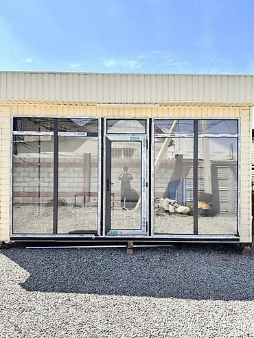 модульные картины на заказ: Алюминиевое окно на заказ, Тип окна: Панорамные, Декоративные особенности: Другие особенности, Бесплатная установка, В рассрочку — 4