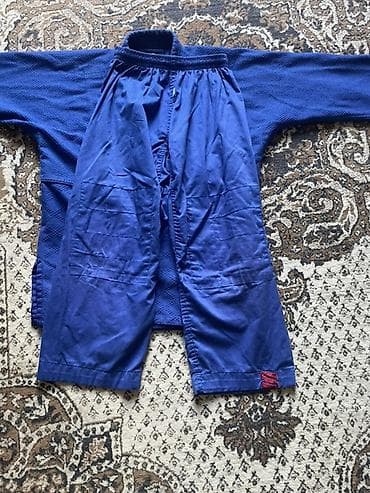 костюм милиционера: Кимоно (ги) для дзюдо/бразильского джиу-джитсу, синее, комплект — 2