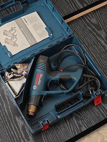 доски зажимы: Строительный фен Bosch GHG 23‑66 2300Вт Professional (Heavy Duty) в — 3