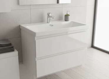 шкафчик в ванну: Жуунуучу бөлмө үчүн шкаф, Күзгүсүз — 1