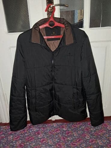 Атайын кийим: Эркектердин курткасы, 4XL, Massimo Dutti, Колдонулган, түсү - Кара, Акылуу жеткирүү — 5